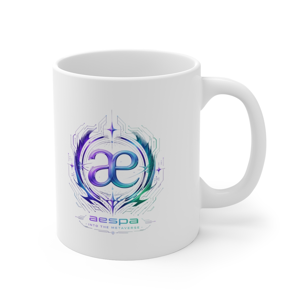 aespa "aespa - Into the Metaverse" White Mug