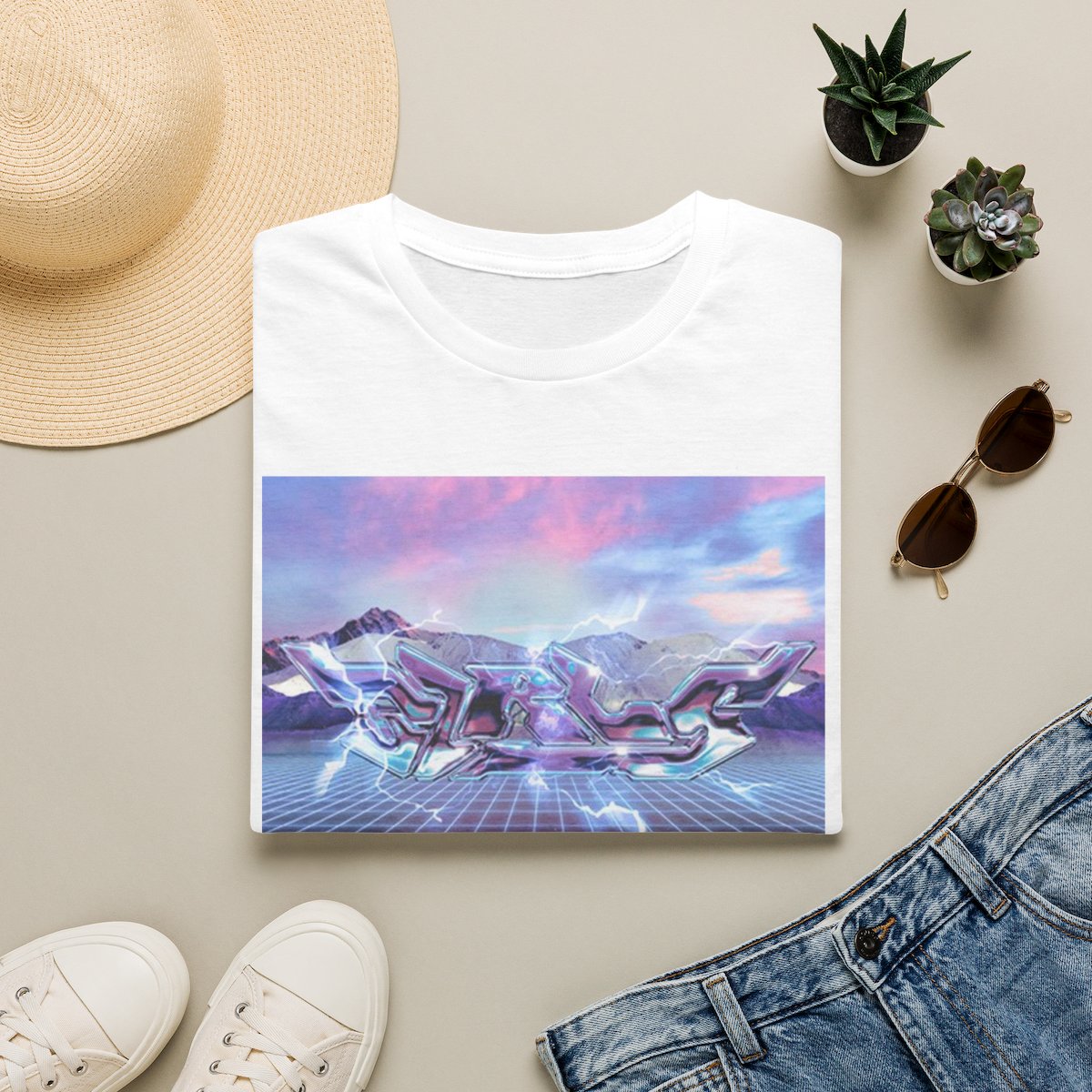 Chrome Path Aespa T Shirt